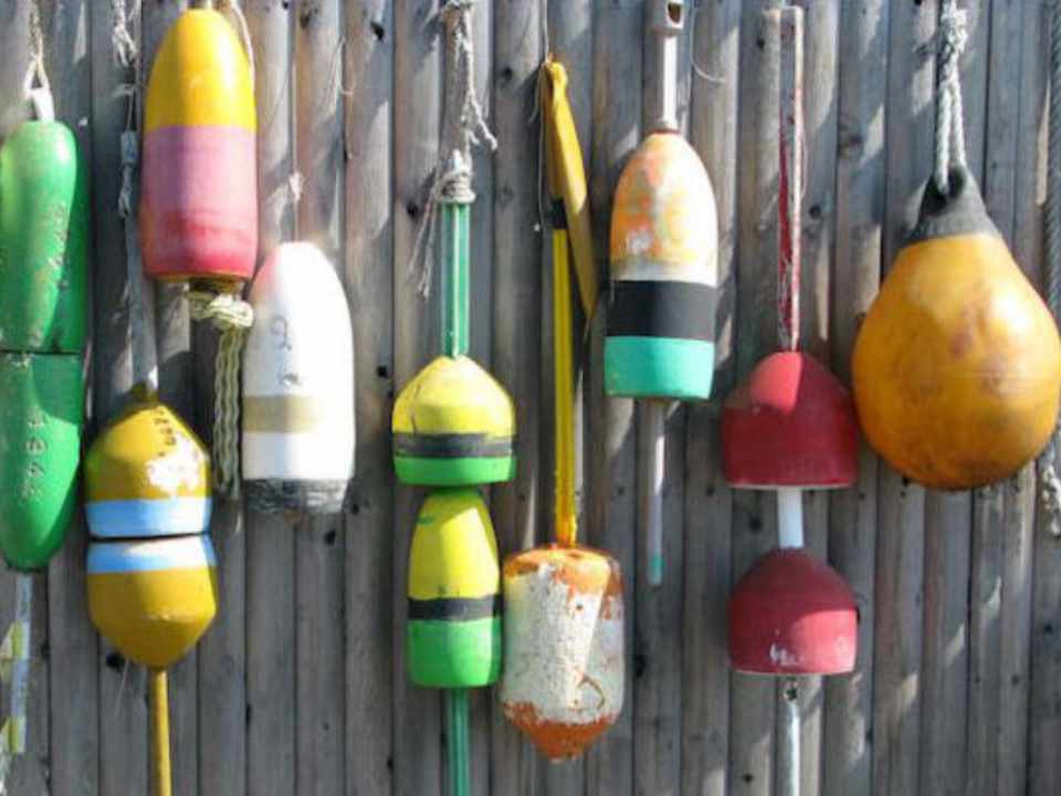 Buoys on a Wall