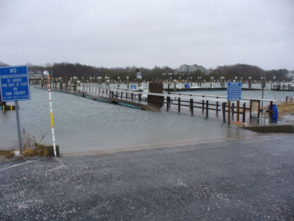Marina at High Tide