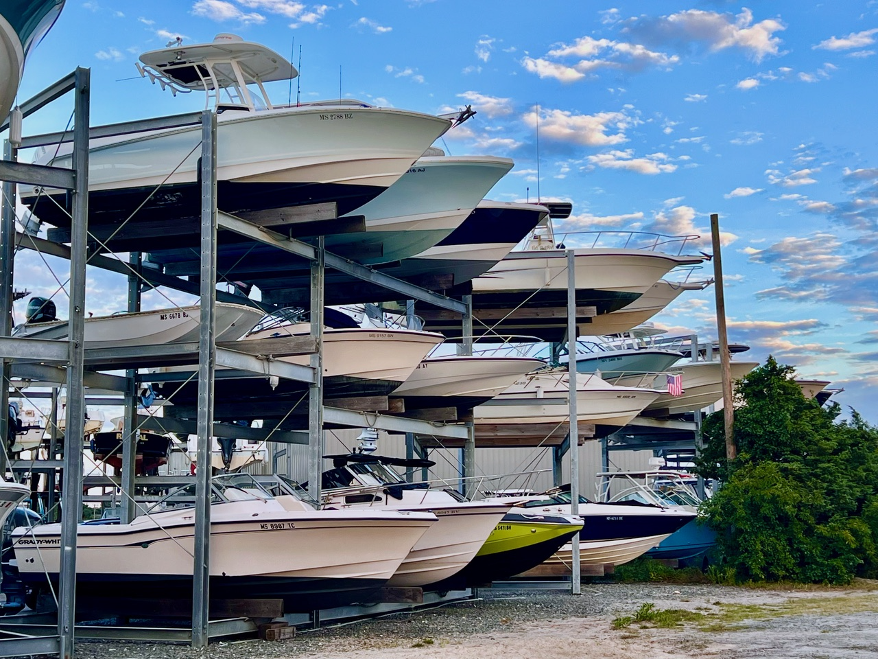 Boats in Storage